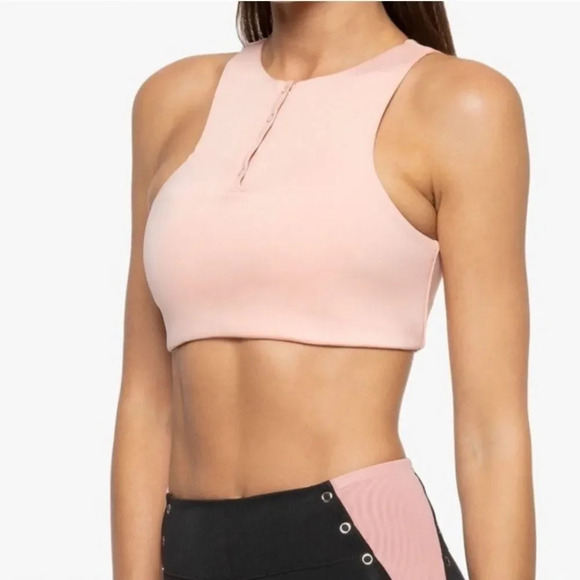 Koral Motivate Scuba Crop top rose quartz - Picture 3 of 6